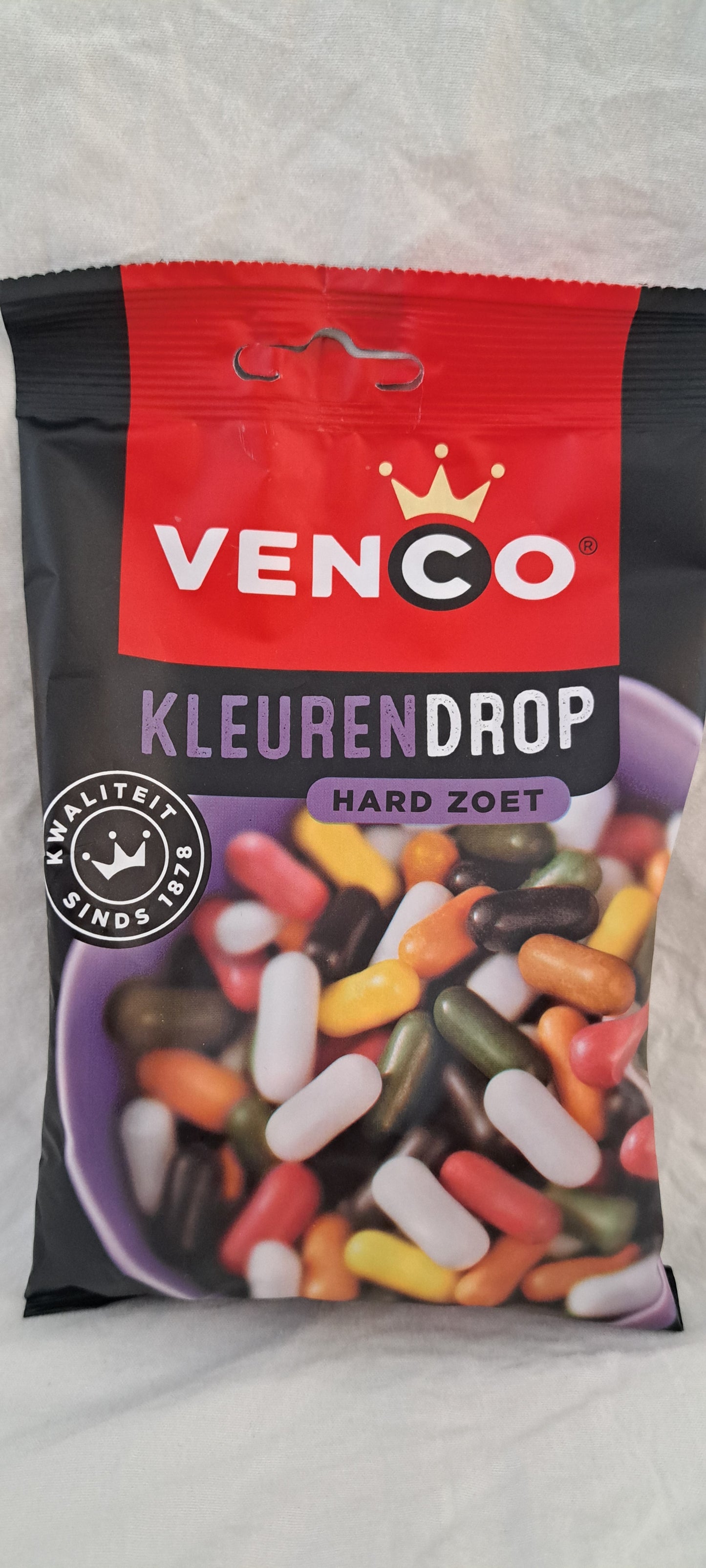 Venco Colour Coated Licorice-Goodies (Kleurendrop) 120g bag
